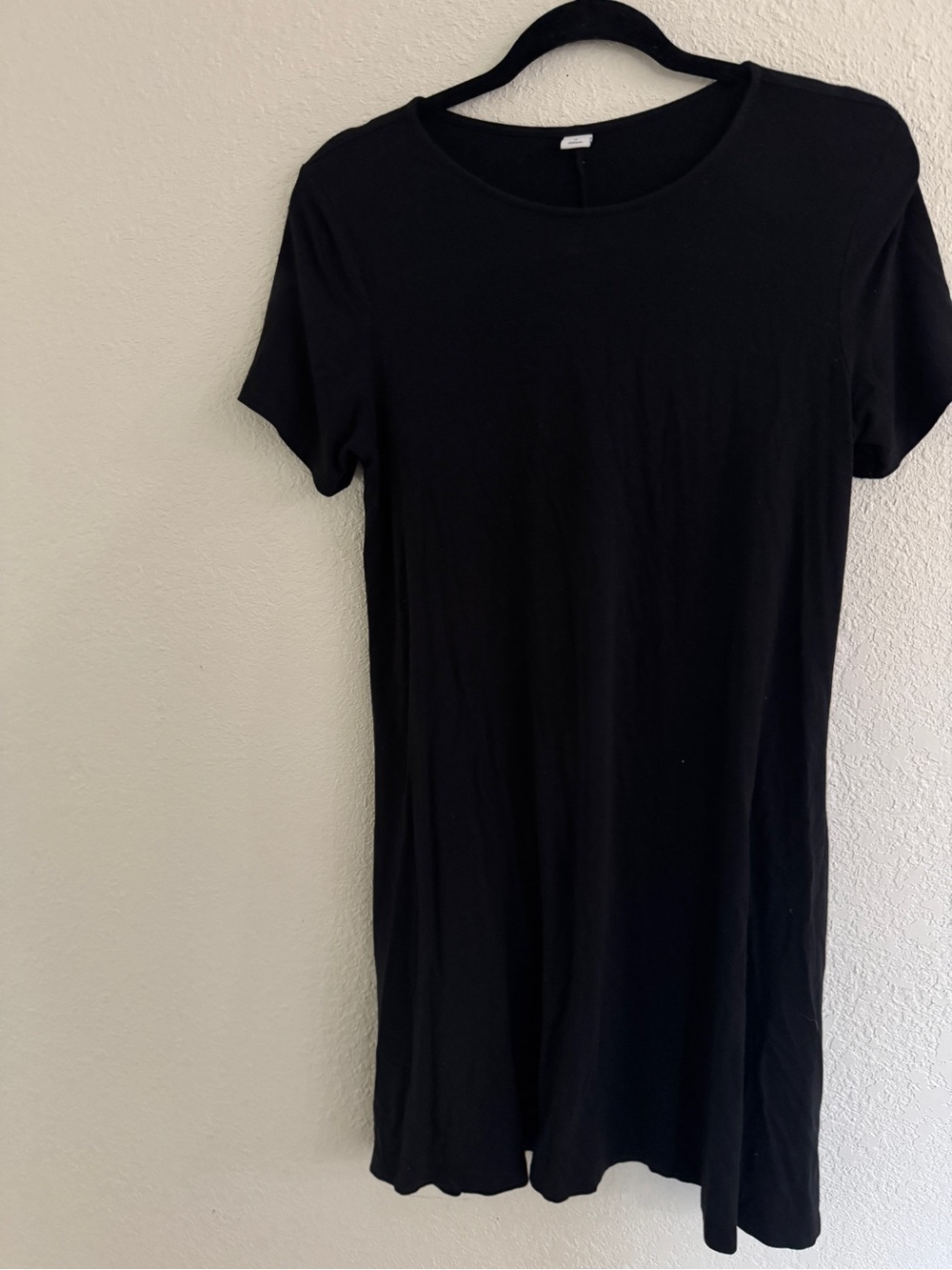 #3 Women's Black Short Sleeve Shift Dress